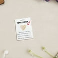 thumbnail image 4 of Pocket Hug Heart Token,Greeting Card With Heart,Sentimental Pocket Gift,Hug Heart Charm,Distance Relationship Token,Pocket-Sized Gift,Heart Token With Card,Keepsake For Loved Ones, 4 of 6