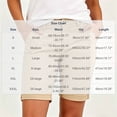 thumbnail image 3 of Bermuda Golf Shorts For Women Quick Dry Active Shorts Knee Length High Waisted Elastic Short Pant Baggy Relaxed Fit Lounge Breathable Sweat-Pant - (Mid-Thigh Length Style), 3 of 7