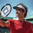 thumbnail image 4 of Lightweight Breathable Sun Hat for Outdoor Sports Tennis Running Summer Activities UPF 50+ Quick-Dry Performance Visor, 4 of 4