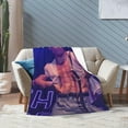thumbnail image 6 of Blanket Ross Musics Lynch Throw Flannel Blankets Warm Soft Cozy Fuzzy Air Conditioning Blanket for Living Room Sofa Bed Gift Blankets for All Seasons 30"x40", 6 of 6