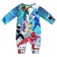 thumbnail image 2 of Power Rangers Unisex Baby Boy Girl Rompers Long Sleeve Infant Jumpsuits Babies' Outfits Fall Winter Clothes 3-6M, 2 of 5