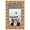 Natural Bamboo, variant on 27x36 Frame Gold Bamboo Solid Wood Picture Frame | 1 Inch Moulding Width | Interior Frame Depth