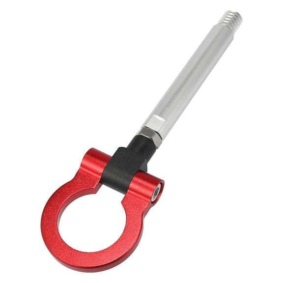 Red Aluminum Alloy Round Front Rear Bumper Trailer Ring Eye Towing Tow Hook Screw for Lexus IS IS250