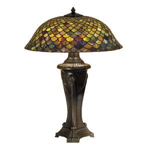 Meyda Tiffany 101442 Deco Fanlight Shade - White