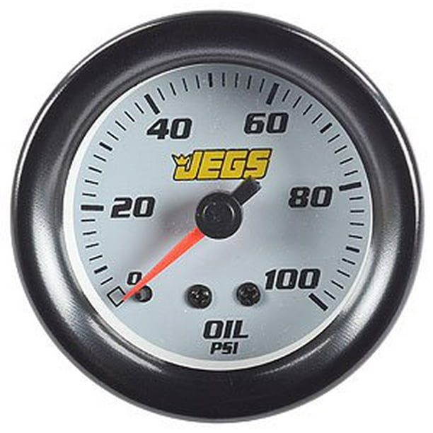 JEGS 41440 21/16" Oil Pressure Gauge