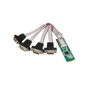 Syba SY-PEX15066 4 Prt Serial M.2 B m Key Modulectlr Rs-232 Db9 Controller