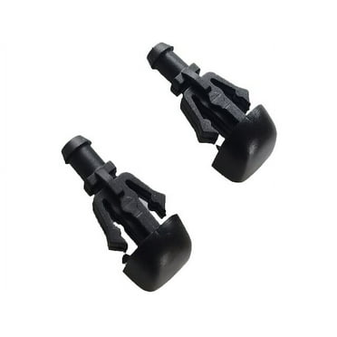 Windshield Washer Nozzle Set - Compatible with 2004 - 2014 Ford F-150 2005 2006 2007 2008 2009 2010 2011 2012 2013