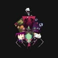 thumbnail image 4 of TeeFury Men's Graphic T-shirt Invade and Enslave - Tv Show | Extraterrestrial | Purple | 2XL, 4 of 5