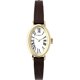 thumbnail image 1 of Reloj Timex Cavatina para mujer con caja de 19 mm y correa marrón, 1 of 7