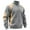 Light Gray, variant on Young Mens Sweatshirt Pullover Hoodie: Cool Sweatshirts for Men, Young Adult Mens Clothes, Oversized Long Sleeve Henley Button Sweater with Pocket, Casual Streetwear Apparel. Xl Beige