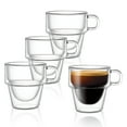 thumbnail image 6 of Stoiva Stackable Double Wall Glasses - 5 oz - Set of 4, 6 of 14