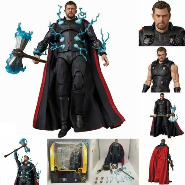 Mafex - Super Hero Collection Toy Deadpool, Flash, Wonder Deadpool, Thor, Aquaman, Bruce Wayne, Dark Night, Joker zhangmengya LED