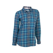 Noble Outfitters 21020-741 Womens Downtown Flannel Shirt Large