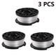 thumbnail image 1 of 3/4/6 piezas reemplazables Aplicar a Black+decker Af-100 Trimmer Line Carretes/paquete de 4/ kaili Sencillez, 1 of 5