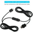 thumbnail image 2 of AGPtek Gamepad Controller for Nintendo NES Classic Mini Edition and 2pcs 3m/9.8ft Extension Cables, 2 of 7