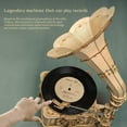 thumbnail image 3 of ROKR 3D Wooden Puzzle Automatic Gramophone Model Kits Electric Mode Self-Assembly Record Player Support 7"/10" Vinyl Premium Gifts Home Decor, 3 of 6