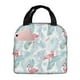 thumbnail image 1 of Easygdp Tropical Flamingo Bolsa Térmica Premium - Tela Oxford Impermeable, Gran Capacidad, Bolsillo Frontal, Unisex para Trabajo, Escuela, Actividades al Aire Libre y Picnics, 1 of 8