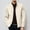 Beige, variant on Mens Fall Jacket Coats for Men Mock Neck Long Sleeved Zipper Pocket Outerwear Solid Color Versatile Jacket Loose School Tops Beige