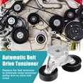 thumbnail image 3 of Unique Bargains Automatic Belt Tensioner Pulley Assembly w/76mm Dia. for Dodge for Ram for Jeep for Chrysler 53030958AC, 3 of 7