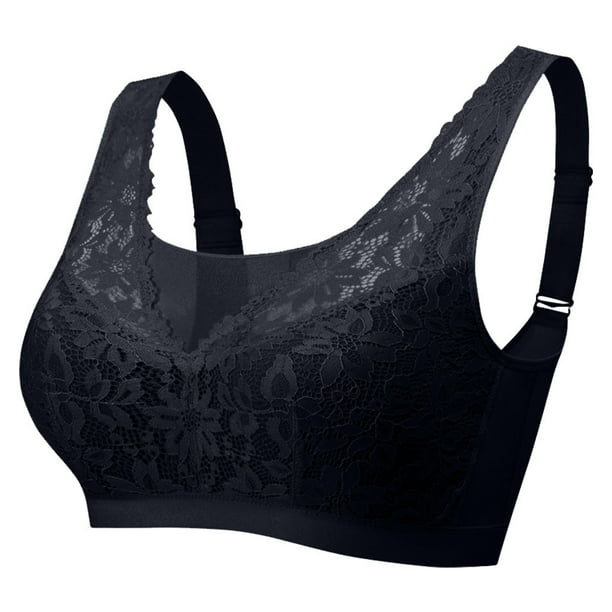 Lymphvity Detoxification And Shaping & Powerful Lifting Bra, Sexy Lace  Comfort Wire-free Bra Plus Size