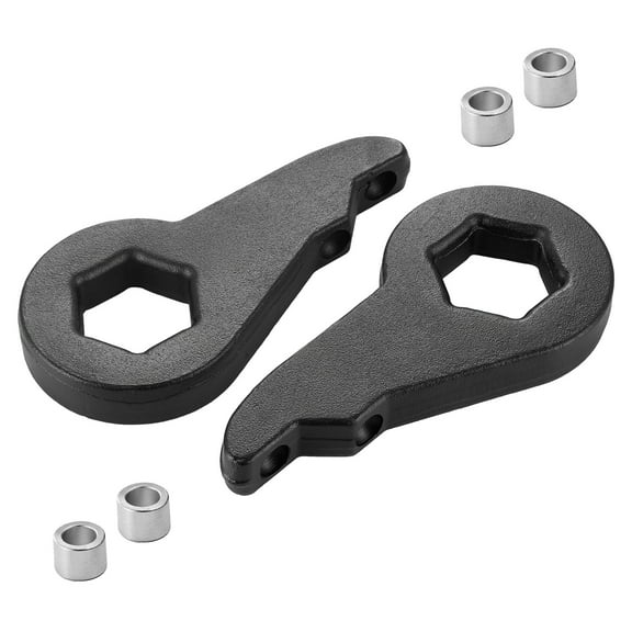 KFFKFF 2-Inch Torsion Bar Keys for 2020-2024 Chevy/GMC 2500/3500HD, Front Suspension Leveling Kit with Heavy-Duty Steel Construction and 4 Bushings, Compatible with Chevy and GMC Chassis