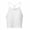 #492-White, variant on Taylonsss Women's Summer Cotton Tank Top with Built-in Bra Sleeveless Round-Neck Comfortable and Breathable Casual Shirt for Everyday Use Perfect for Home or Office