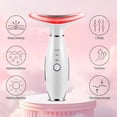 thumbnail image 6 of 7-in-1 Massager, Portable Skin Care Massage Tool for Home Use, Micro-Glow Facial and Neck Massager for Skin Care (Pink), 6 of 7