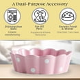 thumbnail image 5 of Hamster Food Bowl Ceramic Small Animal Food Dish Prevent Tipping and Moving, 5 of 5