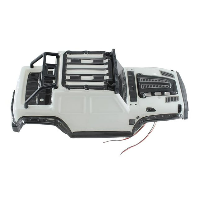 1/16 RC Cubierta del cuerpo de la carcasa del automóvil fácil de instalar Piezas de reemplazo modificadas de bricolaje ligero y resistente para el