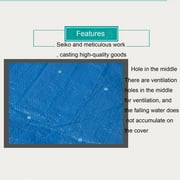 10x8ft Solar Pool Cover Rectangle, Pool Cover for Above Ground Pools [Durable, Tear Resistant]