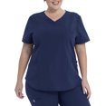 thumbnail image 5 of Scrubstar Women's Antimicrobial Premium Ultimate Mock Wrap Scrub Top, 5 of 11