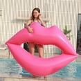 thumbnail image 4 of Barre de Tir Lèvres Rouges d'Eau Bouée Gonflable pour Piscine et Plage, 4 of 6