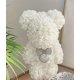 thumbnail image 1 of 1 pieza de oso de flor eterna for Navidad, día de San Valentín chino y regalo del día de San Valentín, oso rosa de simulación de espuma eterna, 1 of 2