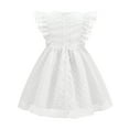 thumbnail image 4 of Baby Girls Tulle Dress Toddler Kids Sleeveless Casual Party Dresses 18M-6T, 4 of 8