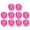 Pink, variant on Cowboy Hat Assortment For Dollhouse Pretend Play And Western Party Decorations