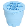 thumbnail image 1 of Makeup Brush Cleaner Mat, 2 In 1 Makeup Brush Cleaning Mat Silicone Makeup Brush Cleaning Pad Bowl Scrubber With Brush Drying Rack Folding Space Saving Cosmetic Brush Cleaner Bowl, 1 of 8