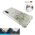 thumbnail image 3 of Daisy Flower Case for Samsung Galaxy Note 10 Plus 10+ 5G 6.8'' TPU Clear Soft & Flexible Ultra-Thin Shockproof Anti-Scratch Transparent Bumper Slim Lightweight Stylish Protective Cover Women Girls, 3 of 4