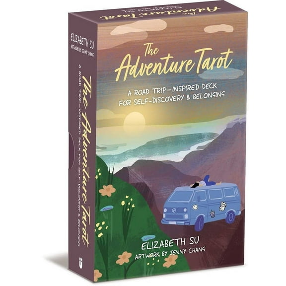 The Adventure Tarot: A Road Trip--Inspired Deck for Self-Discovery & Belonging, (Paperback)