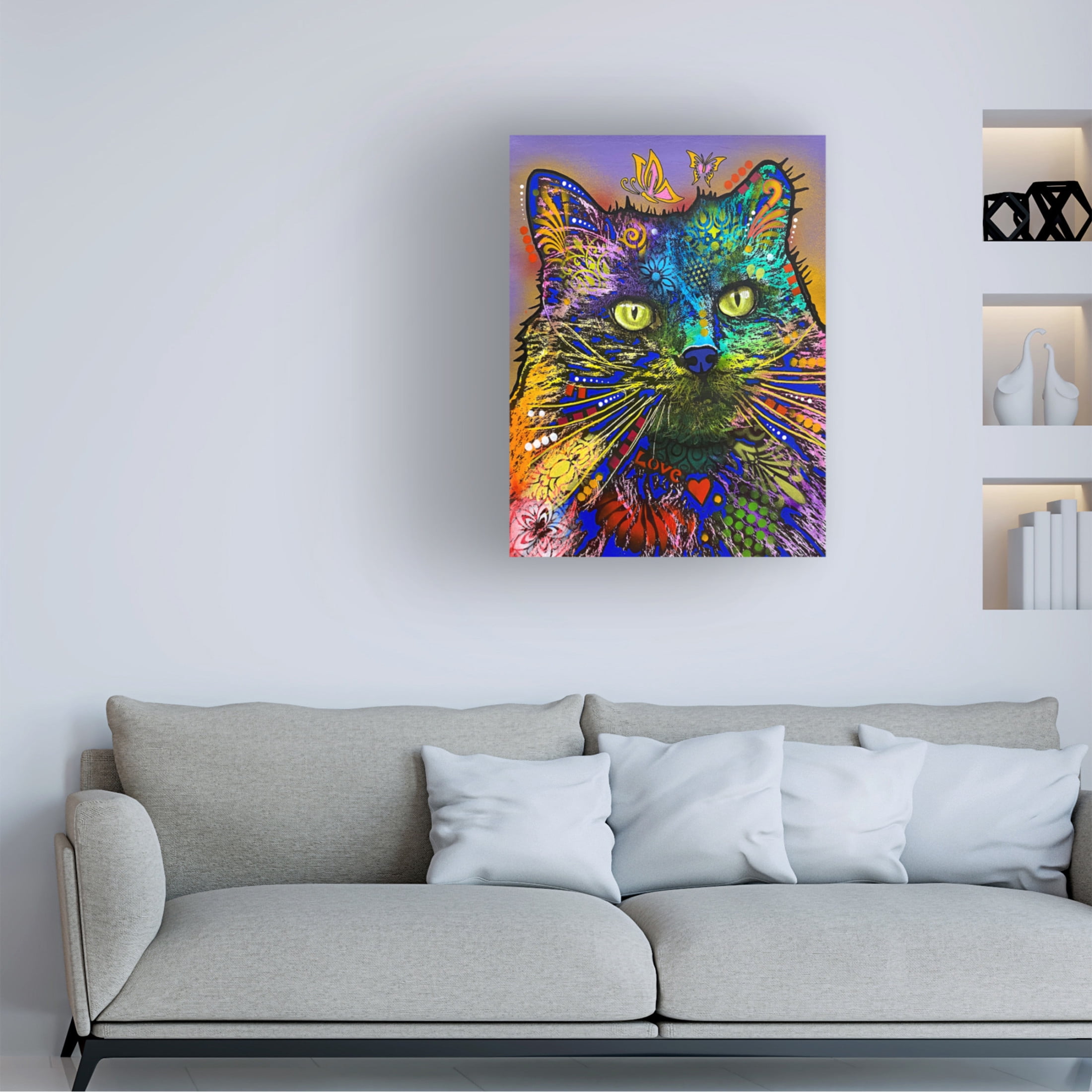 Canvas Wall Art - Dean Russo 'Do My Bidding' Wall Art for Living Room, Bedroom, or Office Décor by Trademark Fine Art - 35 x 47 Inches