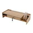 thumbnail image 4 of Miumaeov Computer Laptop Stand Monitor Holder Office Storage Drawer Lock, 4 of 12