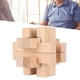 thumbnail image 5 of Juguete De Rompecabezas, Rompecabezas De Madera Que Ajusta El Estado Mental Función De Relajación Física Y Mental Para Exteriores Para La Familia Para Viajes En Casa, 5 of 7