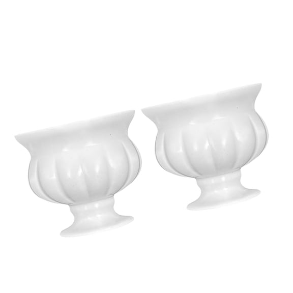 Lynono Co.,Ltd Half Wall Vases Decorative Half Vases Flowerpot Props for DIY Oil Painting Decors