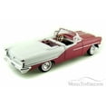 thumbnail image 4 of 1957 Oldsmobile Super 88 Convertible, Purple - Yatming 92758 - 1/18 Scale Diecast Model Toy Car, 4 of 5