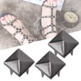 thumbnail image 3 of 100 PCS Square Rivets Decoration Copper Claw Hand Press Spikes For DIY Scrapbooking Decoration Accessories, 3 of 8