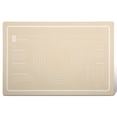 thumbnail image 3 of Alfombrilla para hornear de silicona para pastelería, almohadilla para masa rodante gruesa, tabla para amasar galletas, rodillo para harina, herramienta de cocina, beige sidaley HA008980-03B, 3 of 6