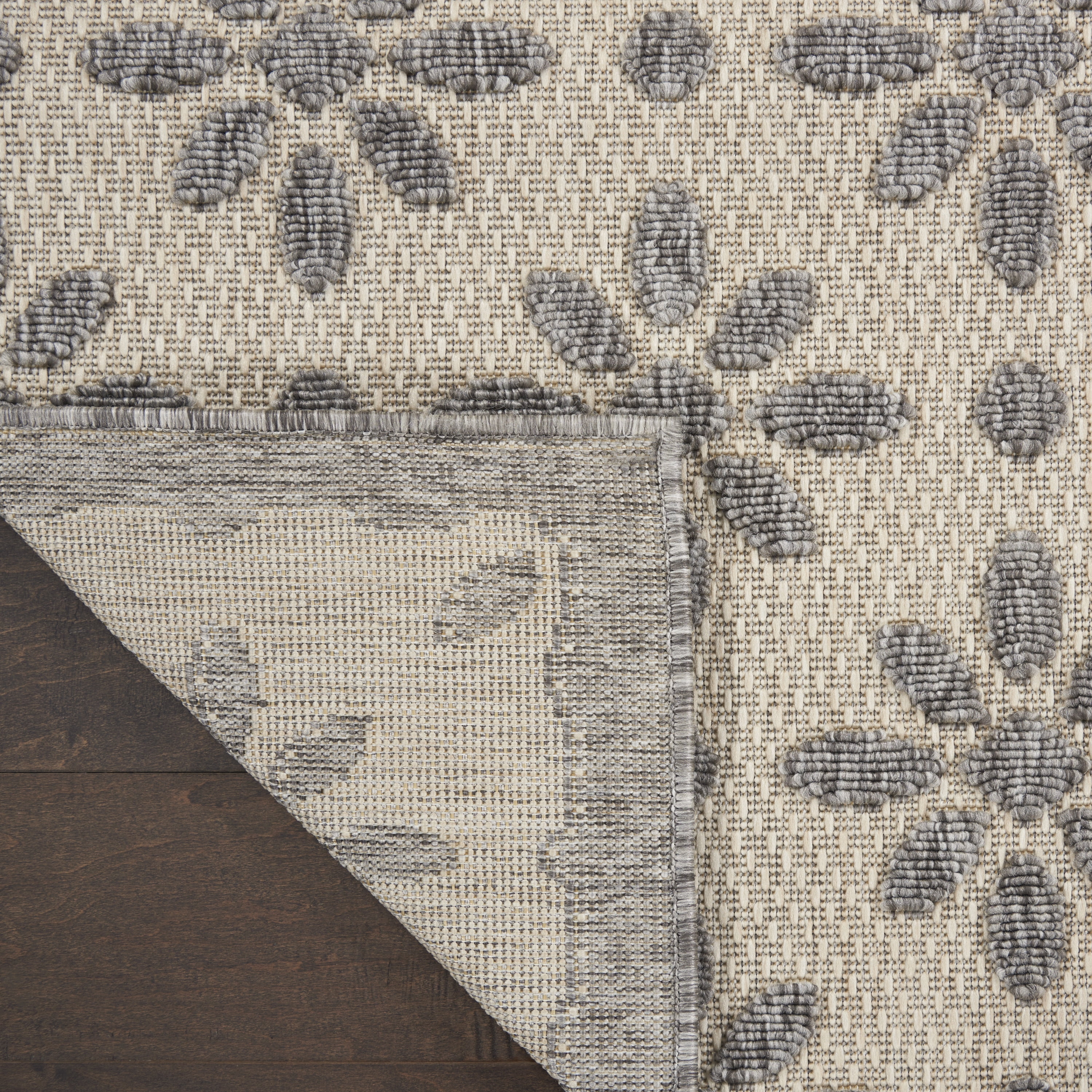 Nourison Palamos Indoor/outdoor Floral Contemporary Cream Area Rug