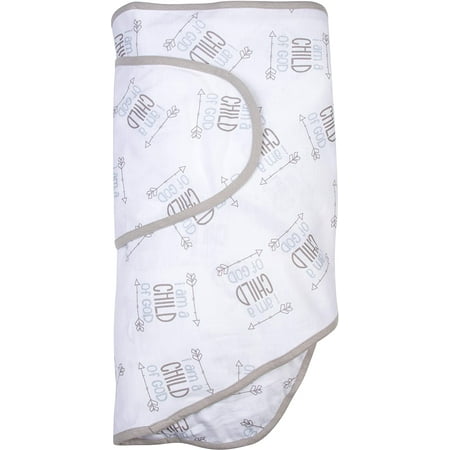 UPC: 0748252343246 | Miracle Blanket Baby Sleep Wearable Swaddle Wrap for Newborn Infant Boy or Girl 0-3 Months – Child of God