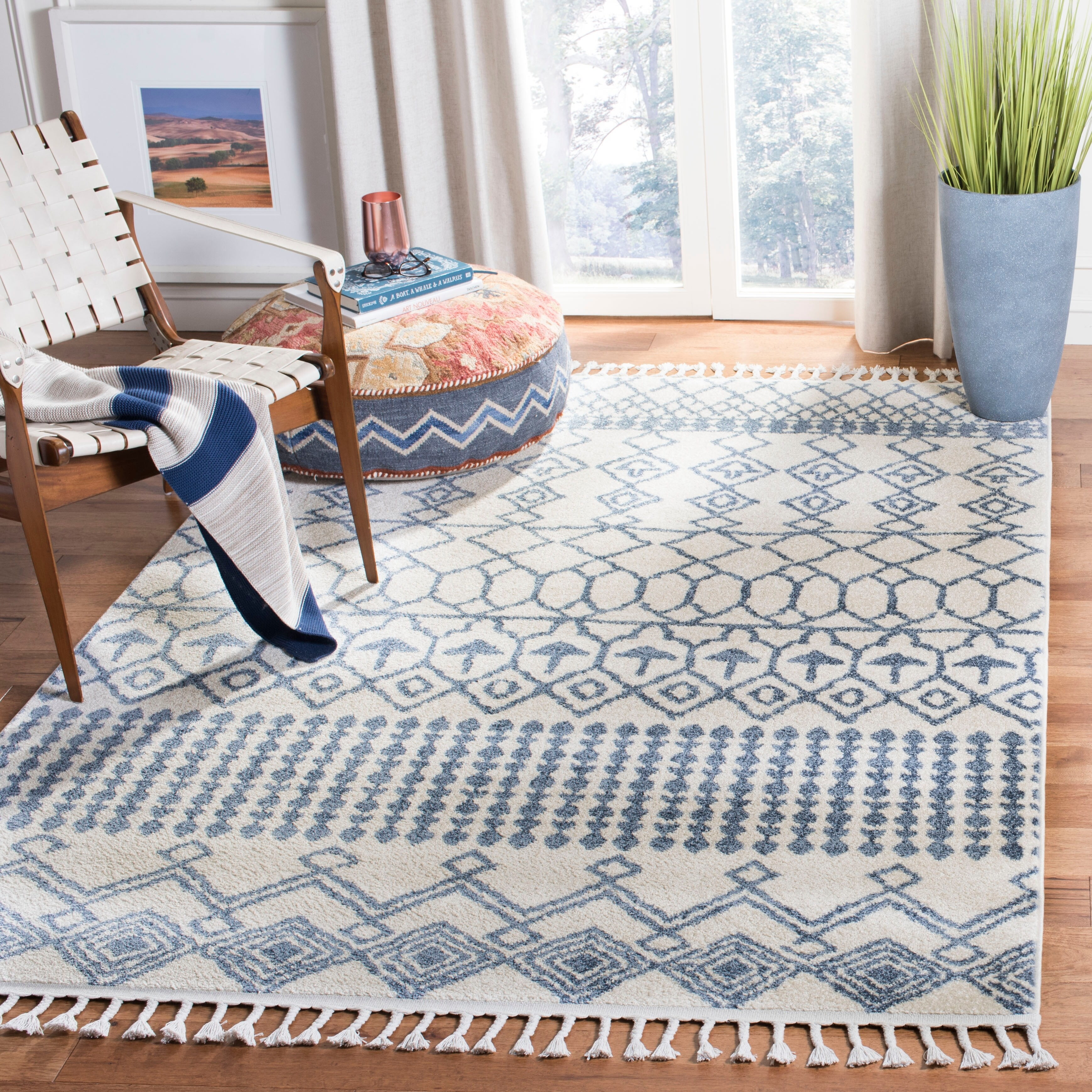 Safavieh Kasbah Kiaran Geometric Aztec Area Rug or Runner