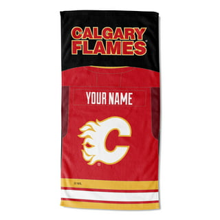 Calgary Flames Preschool Team Home Replica Custom Jersey - Red