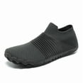 thumbnail image 2 of Men's Slip‑On Sock‑Style Minimalist Athletic Shoes, Stretch Knit Upper Barefoot‑Inspired Footwear with Flexible Textured Outsole for Outdoor and Light Activity Use, 2 of 8